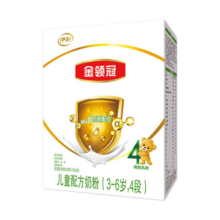 伊利金领冠育护 儿童配方奶粉 4段400克（3-6岁儿童适用）四段奶粉