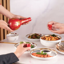 郎酒D红花郎10 酱香型婚宴送礼白酒 53度 500mL 2瓶 双瓶装