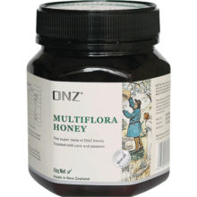 DNZ多花种蜂蜜成熟百花纯蜂蜜1000g 新西兰原装进口 送长辈滋补年货