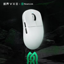 VXE 蜻蜓R1 威界游戏电竞鼠标 PAW3395/se无孔轻量化人体工学无线鼠标 蜻蜓R1 星闪版黑