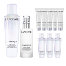 兰蔻 极光水乳美白套装（水150ml+乳液75ml+赠 水50ml*3+乳液15ml*5+防晒10ml*3）