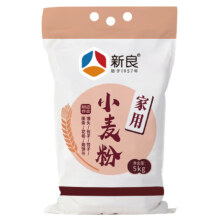 plus会员：新良家用小麦粉 中筋面粉10斤装 *3件