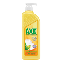 斧头牌AXE洗洁精柠檬花茶西柚洗涤灵厨房洗碗液果蔬餐具清洗剂 柠檬500g泵