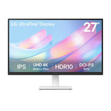 LG 乐金 27US500 27英寸 IPS 显示器（3840×2160、60Hz、90％DCI-P3、HDR10）