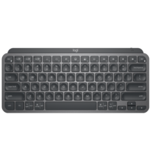 罗技（Logitech）大师系列 MX Keys Mini 简约无线蓝牙 高端办公键盘 智能 背光时尚 超薄便携 石墨黑