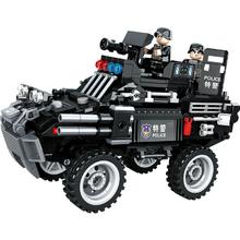 2025新款城市系列黑鹰特警特种部队装甲车