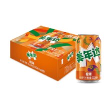 88会员：百事可乐 美年达蛇年瑞兽罐330ml*20罐*2箱