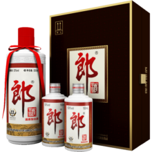 郎酒【年货送礼】 郎牌郎酒子母郎礼盒 53度酱香型白酒 1盒