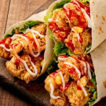 微信小程序:皇家小虎 奥尔良鸡肉卷140g*2个 任选5件