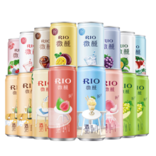 锐澳（RIO）洋酒 果酒 鸡尾酒3度微醺系列 330ml*16罐  随机发货