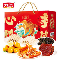 Risun 力诚 肉干蟹柳零食大礼包678g