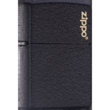 ZIPPO打火机【专属定制】之宝防风煤油 黑裂漆经典商标 生日礼物 单机