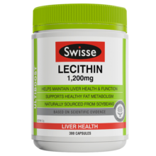 Swisse澳洲进口大豆卵磷脂胶囊300粒lecithin卵磷脂精华软磷脂鱼油搭档 300粒*1瓶