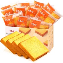 再降价、88VIP：百草味南瓜蔬纤吐司500g