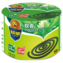 超威蚊香加大盘120单圈 艾草清香型防蚊驱蚊灭蚊杀蚊黑蚊香盘香 【艾草清香】40圈