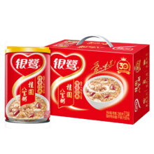 银鹭 八宝粥 桂圆八宝粥 280g*12罐*5件