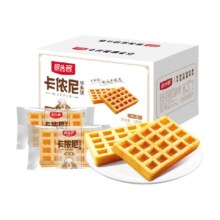 88VIP：回头客 华夫饼 500g*2箱