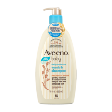 艾惟诺（Aveeno）艾维诺儿童沐浴露洗发水二合一婴儿洗发水宝宝沐浴乳燕麦532ml