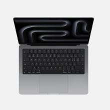 苹果 Apple MacBook Pro 2023款 M3版 14英寸 轻薄本 深空灰色（M3 8+10核、核芯显卡、8GB、1TB