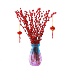 京东百亿补贴：双盟 银柳 40cm*20枝（赠花瓶+灯笼）