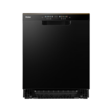海尔（Haier）15套嵌入式洗碗机W20全自动家用大容量刷碗机智能消毒一体长效净存120h 健康之星 EYW152286BK