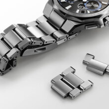 卡西欧（CASIO）男士手表OCEANUS海神T6000蓝宝石钛合金电波太阳能蓝牙商务腕表 OCW-T6000-1AJF