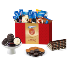 京东百亿补贴、PLUS会员：奥利奥（Oreo）龙年喜乐大礼盒年货送礼饼干休闲零食大礼包 1079g