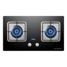 海尔（Haier）燃气灶天然气灶双灶 一级能效 4.5kw聚能火 台嵌两用熄火保护 煤气灶以旧换新QE5B0（天然气）