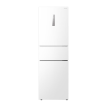 东芝（TOSHIBA）小小白小户型大容量家用三门纤薄易嵌冰箱风冷无霜一级能效低温触媒抗菌国家补贴GR-RM285WI-PM153