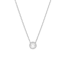 施华洛世奇（SWAROVSKI）新年礼物Una项链女灵粹优雅吊坠轻奢气质送女友生日礼物女 【爆款】125周年镀白金色5567931