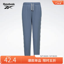 锐步 女子PANTS经典滚条收口运动休闲抽绳款舒适卫裤 GA7389 S 断码