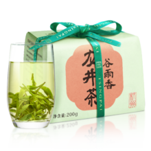 卢正浩绿茶谷雨香龙井茶叶三级200g 2024新茶雨前龙井自己喝纸包自饮