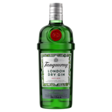 添加利（TANQUERAY）伦敦干味金酒 杜松子酒750ml 调酒基酒 新年送礼