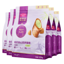 麦富迪全价猫粮 成猫幼猫全期通用型三文鱼鲜肉夹心双拼粮 升级10kg(添加猫草)
