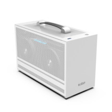 超频三（PCCOOLER）蜂鸟1 I100W PRO 白色 mini ITX小机箱（便携式手提/支持SFX电源/17*17CM以内主板）