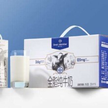One’s Member 3.6g蛋白 全脂牛奶 250ml*16盒*3件