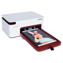 富士（FUJIFILM）PSC2D 小俏印二代 手机无线照片打印机照片冲印机（内置电池版）  冰雪白