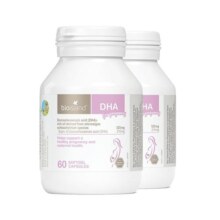 【自营】bioisland佰澳朗德海藻油DHA胶囊孕期哺乳期营养60粒*2瓶