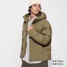 优衣库 男款保暖休闲夹克 冬470077