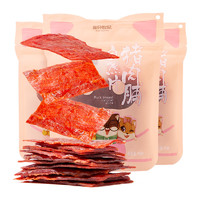 三只松鼠 猪肉脯自然片 150g*3袋