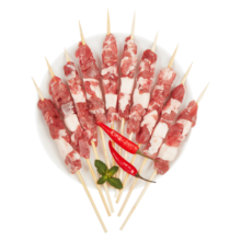 大庄园内蒙飘香羊肉串410g【欧盟认证】生鲜羊肉烧烤食材半成品微调