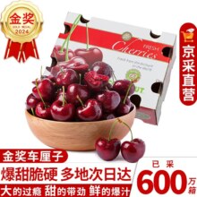 百亿补贴：松筱 车厘子水果礼盒装 2.25kg(净重) 礼盒4J级32-34mm