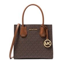 迈克.科尔斯（MICHAEL KORS）圣诞礼物 mk女包 Mercer风琴包手提单肩斜挎包 中号35S1GM9M2B