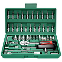 GREENER 绿林 032400E 战神工具套装 47件套