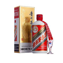 MOUTAI 茅台 贵州茅台酒53度飞天茅台酱香型白酒500ml*1瓶年份随机