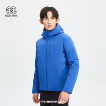 KOLON SPORT 可隆大鹅绒服男款户外防风鹅绒夹克防泼水保暖羽绒服 LHDJ4SN199-BU 蓝色 180/XL