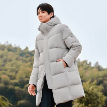 20点开始：Semir 森马 户外四防 长款连帽羽绒服