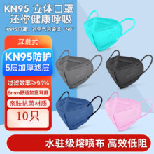 KN95 防护口罩 10片装