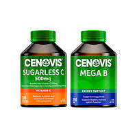 萃益维 CENOVIS 组合装维C咀嚼片300粒＋复合维B族片200粒