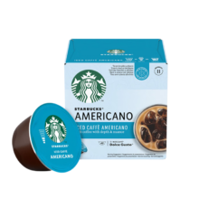 星巴克（Starbucks）胶囊咖啡 冰美式黑咖啡深度烘焙12粒